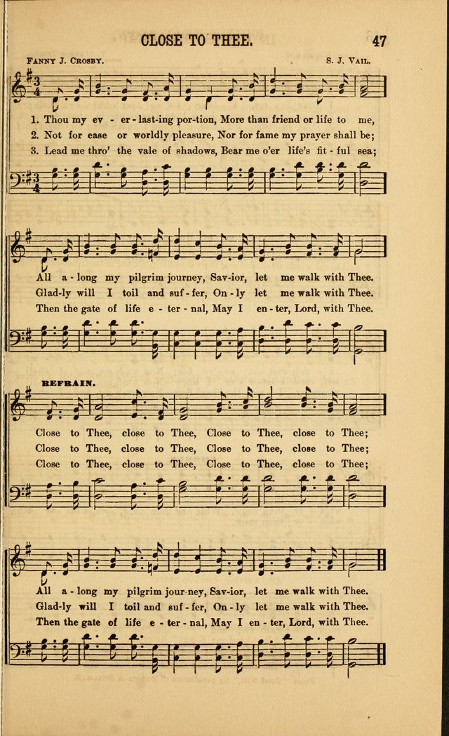 Singing on the Way: a collection of hymns and tunes for Sunday schools, social worship and congregations page 47
