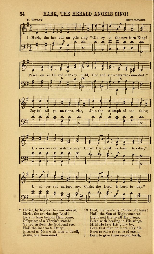 Singing on the Way: a collection of hymns and tunes for Sunday schools, social worship and congregations page 54