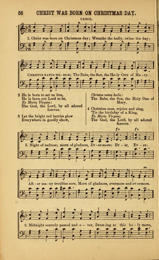 Singing on the Way: a collection of hymns and tunes for Sunday schools, social worship and congregations page 56