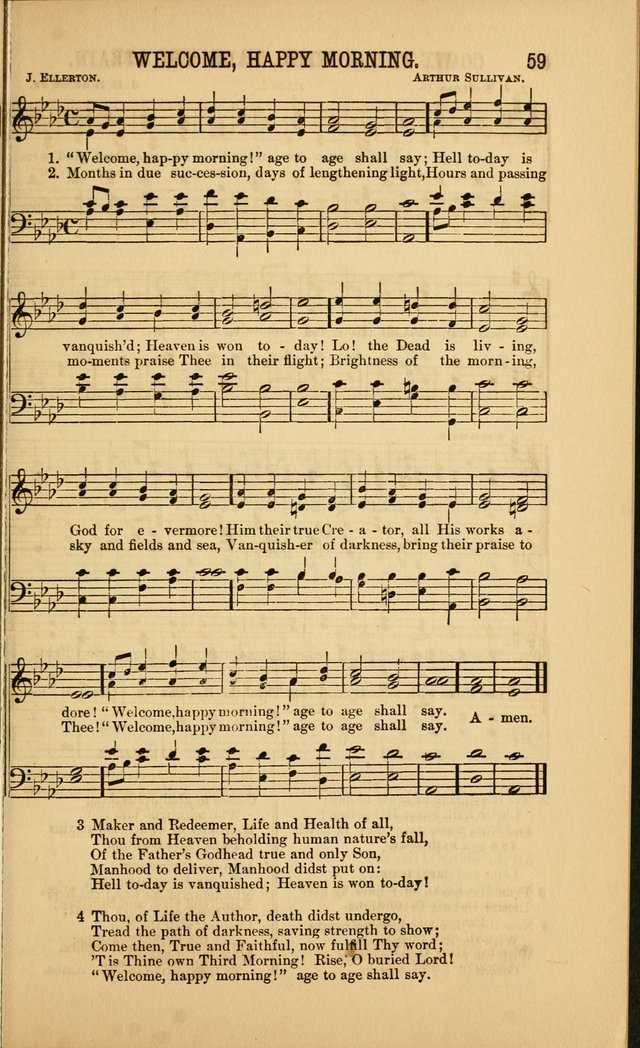 Singing on the Way: a collection of hymns and tunes for Sunday schools, social worship and congregations page 59