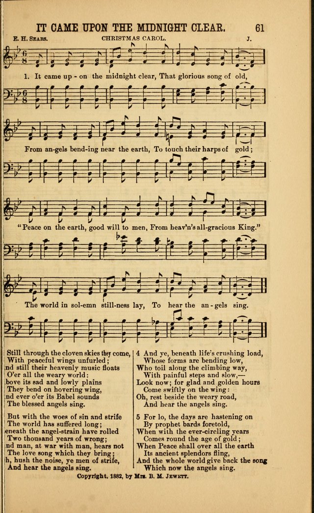 Singing on the Way: a collection of hymns and tunes for Sunday schools, social worship and congregations page 61