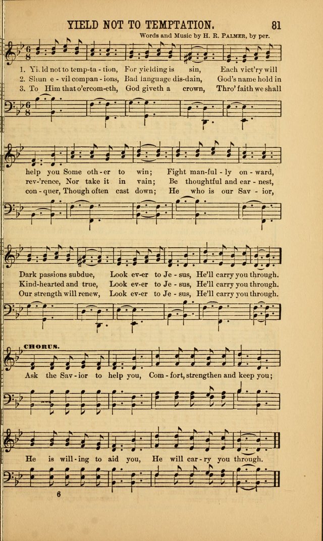 Singing on the Way: a collection of hymns and tunes for Sunday schools, social worship and congregations page 81