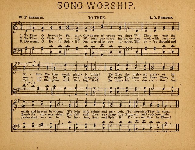Song Worship for Sunday Schools page 2