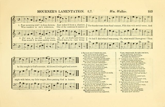 Southern and Western Pocket Harmonist: intended as an appendix to Southern Harmony page 110