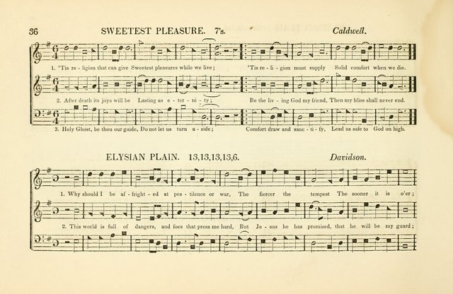 Southern and Western Pocket Harmonist: intended as an appendix to Southern Harmony page 43