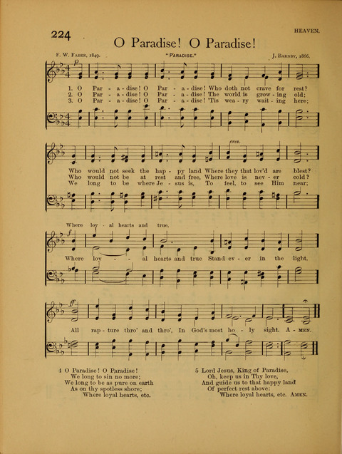 Songs of Worship: for the Sunday School page 204