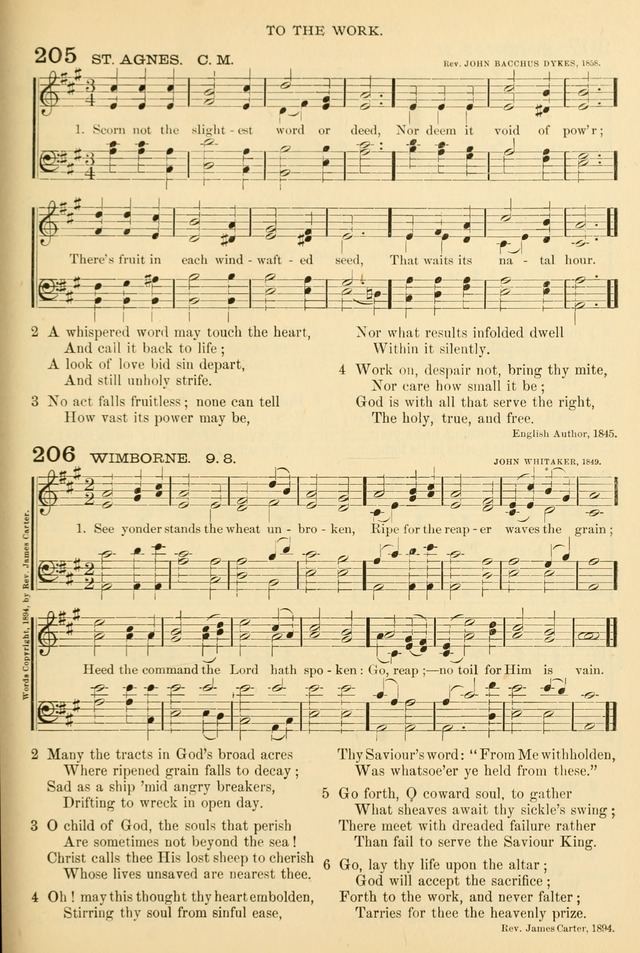 Songs of Work and Worship: a collection of hymns and tunes for devotional and evangelistic meetings page 126