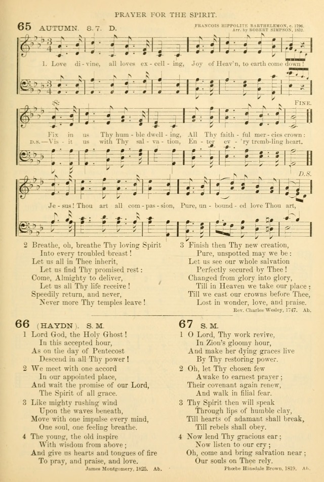 Songs of Work and Worship: a collection of hymns and tunes for devotional and evangelistic meetings page 46