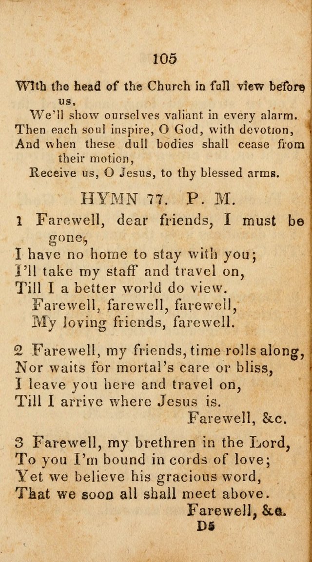 Songs of Zion, Being a New Selection of Hymns, Designed for Revival and Social Meetings page 110