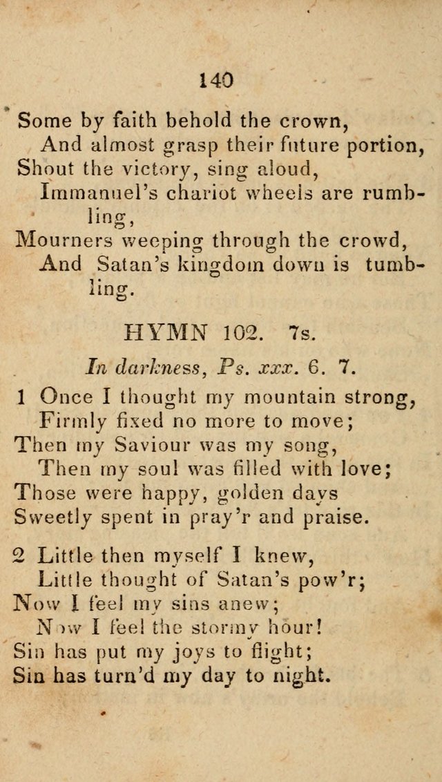 Songs of Zion, Being a New Selection of Hymns, Designed for Revival and Social Meetings page 149