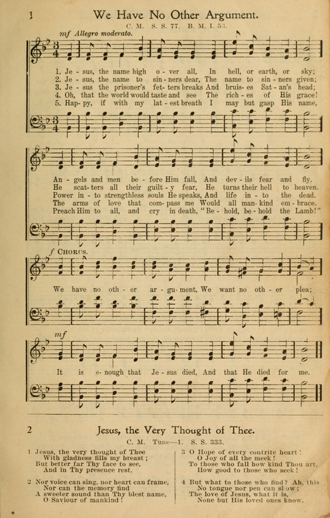 Songs and Music page 1