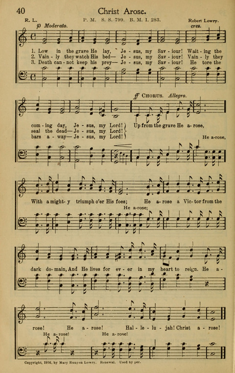 Songs and Music page 40