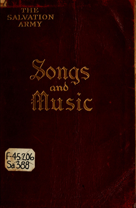 Songs and Music page cover