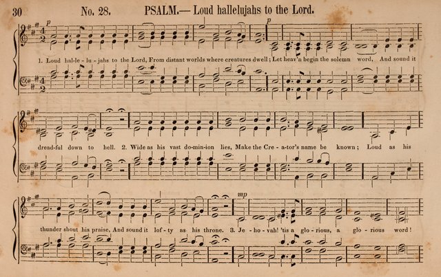 Songs of Asaph; consisting of original Psalm and hymn tunes, chants and anthems page 30