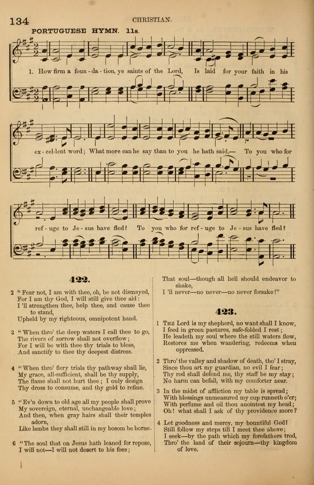 Songs of the Church: or, hymns and tunes for Christian worship page 134