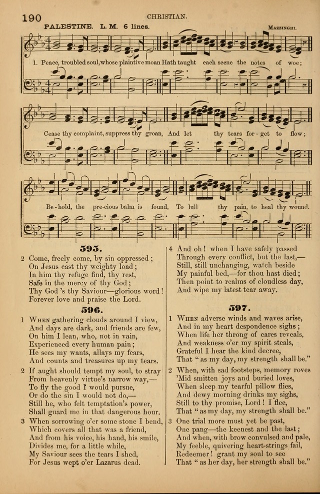 Songs of the Church: or, hymns and tunes for Christian worship page 190