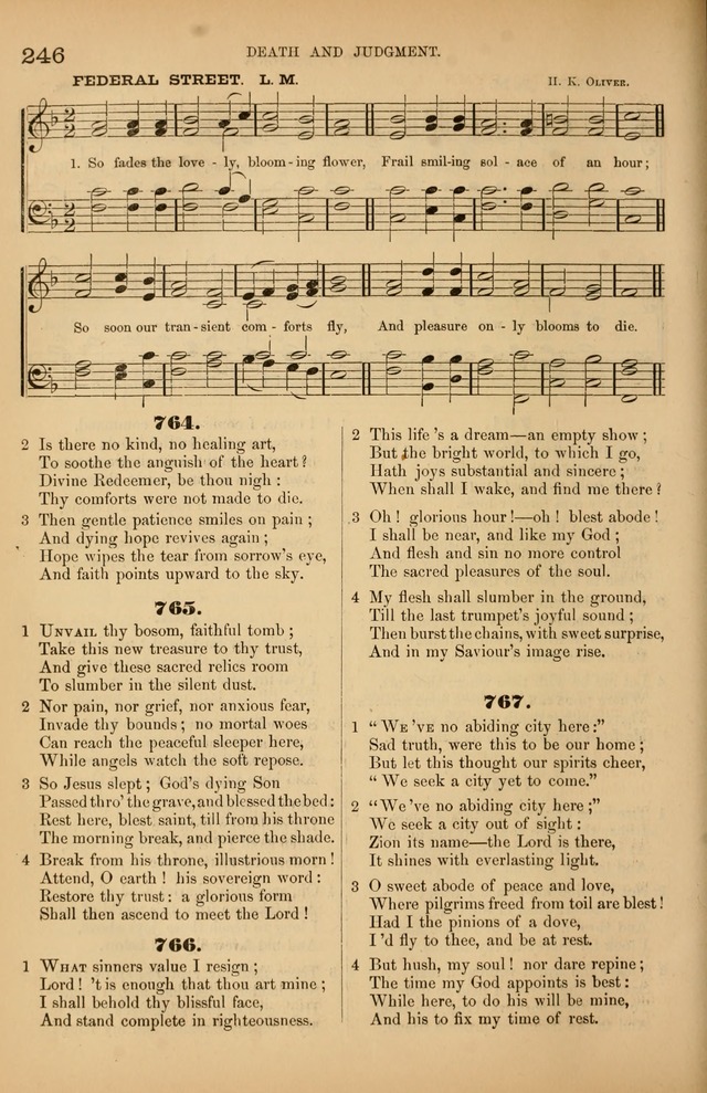 Songs of the Church: or, hymns and tunes for Christian worship page 246