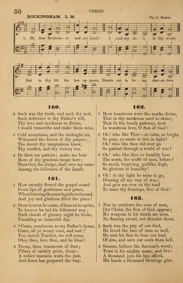 Songs of the Church: or, hymns and tunes for Christian worship page 50