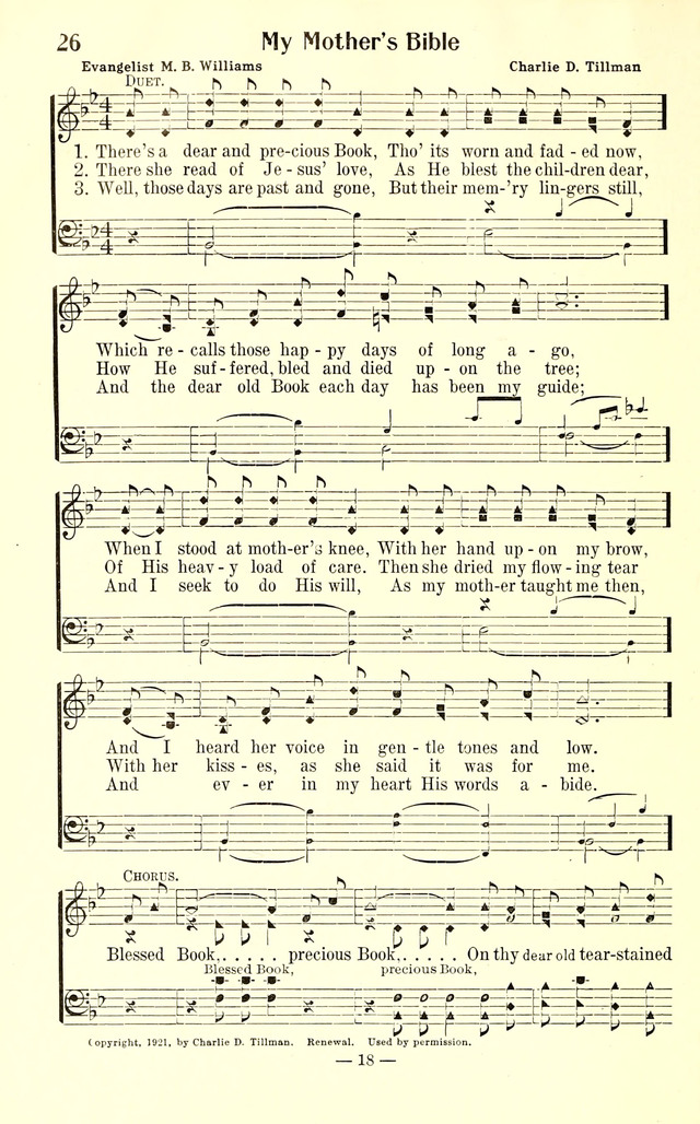 Songs of Cheer for Children page 18