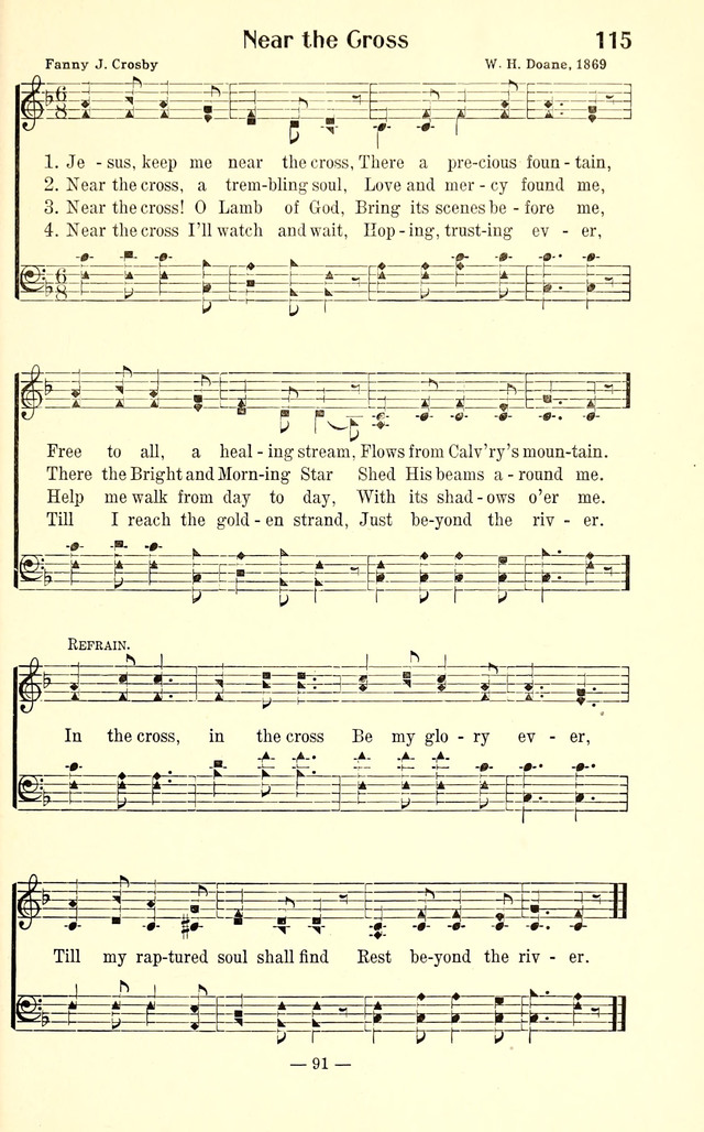 Songs of Cheer for Children page 91