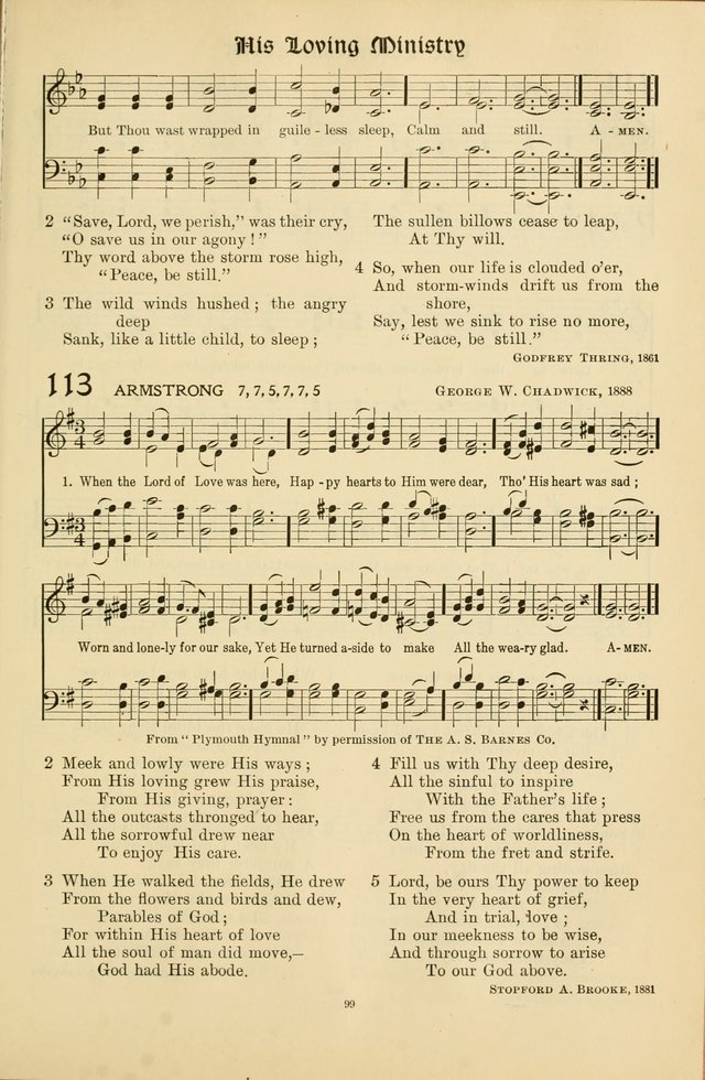 Songs of the Christian Life page 100