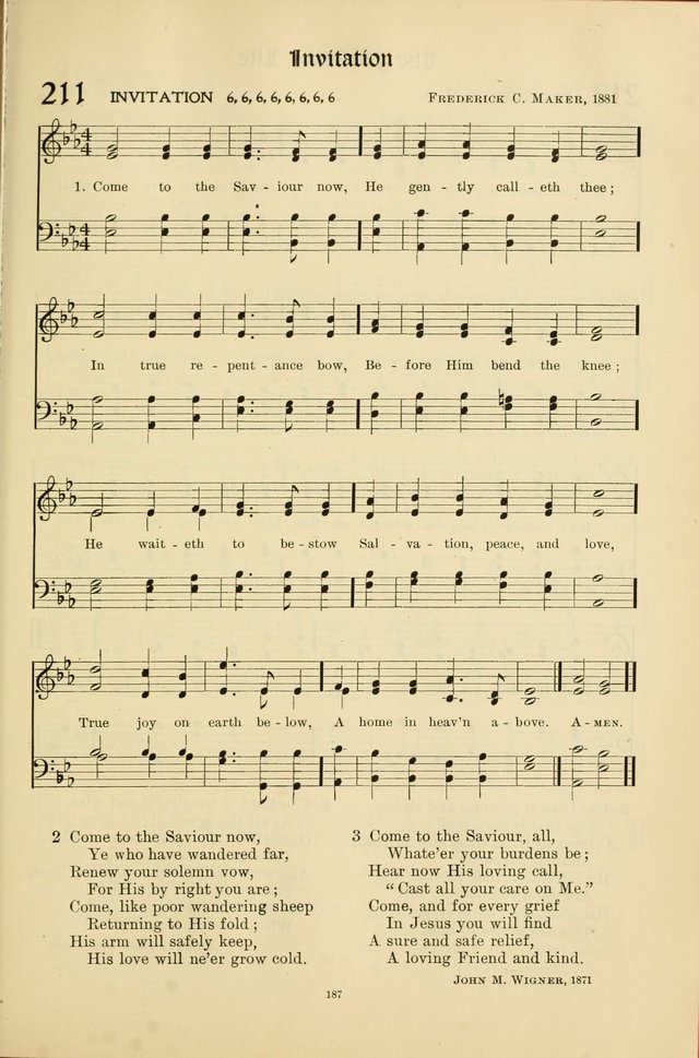 Songs of the Christian Life page 188