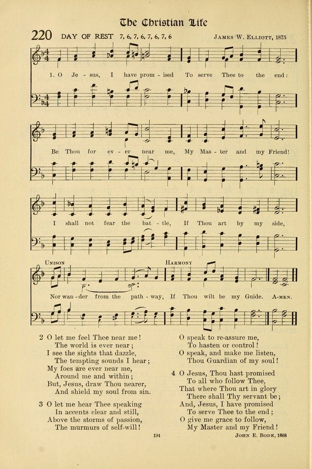 Songs of the Christian Life page 195