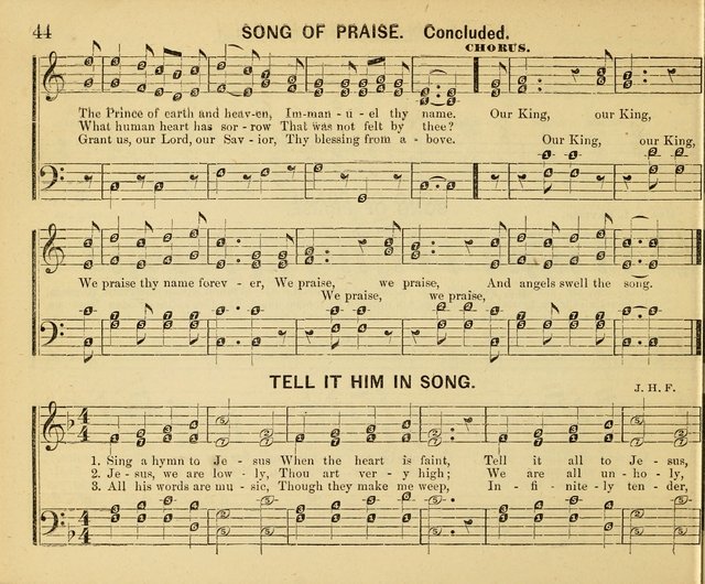 Songs of Glory : For Sunday Schools, Churches and The Social Circle page 43