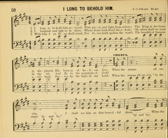 Songs of Glory No. 2: a collection of beautiful songs for Sunday Schools and the Family Circle page 52