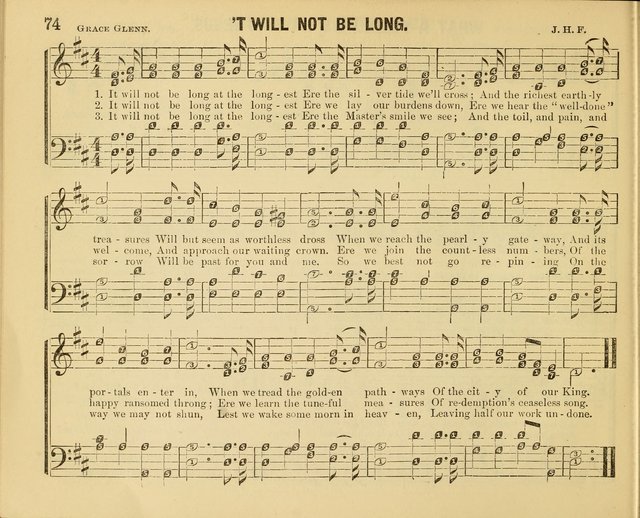Songs of Glory No. 2: a collection of beautiful songs for Sunday Schools and the Family Circle page 76