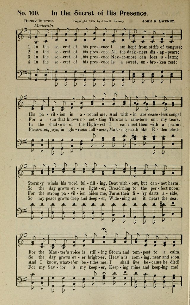 Songs of Grace and Glory: A New and Inspiring Selection of Sacred Songs for Evangelical Use and General Worship page 103
