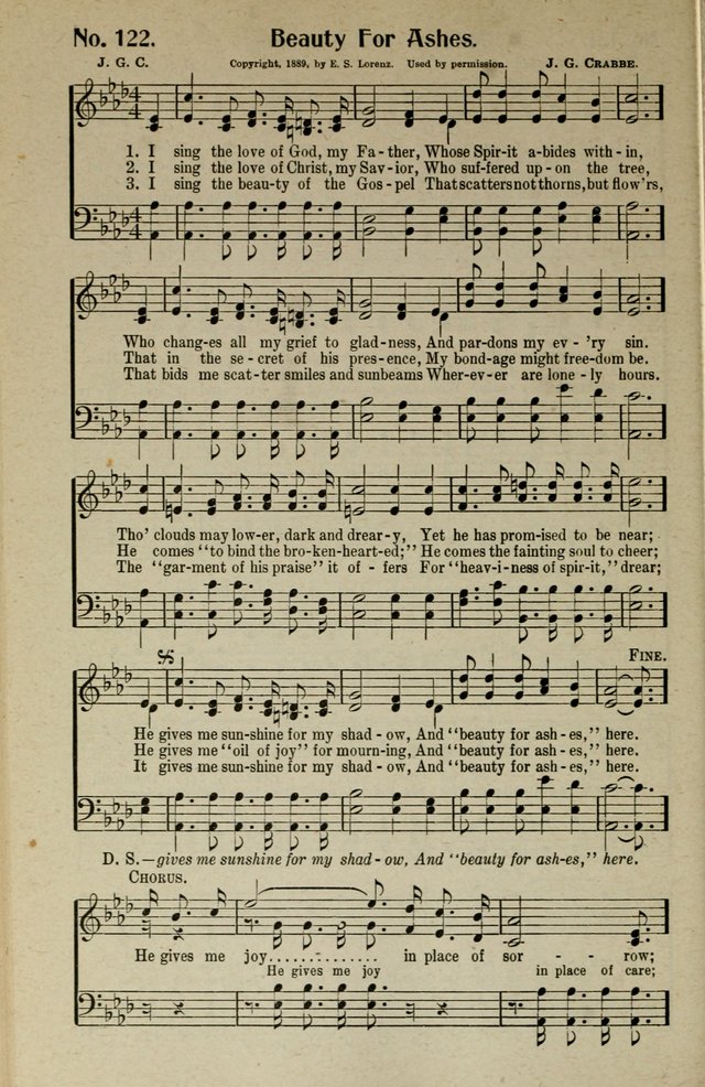 Songs of Grace and Glory: A New and Inspiring Selection of Sacred Songs for Evangelical Use and General Worship page 125