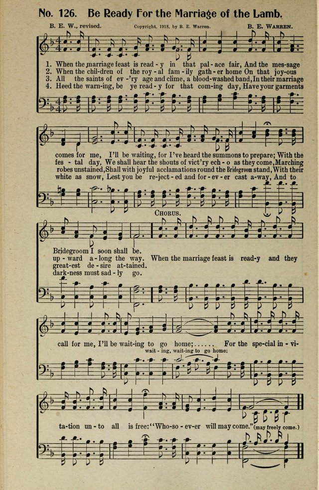 Songs of Grace and Glory: A New and Inspiring Selection of Sacred Songs for Evangelical Use and General Worship page 129