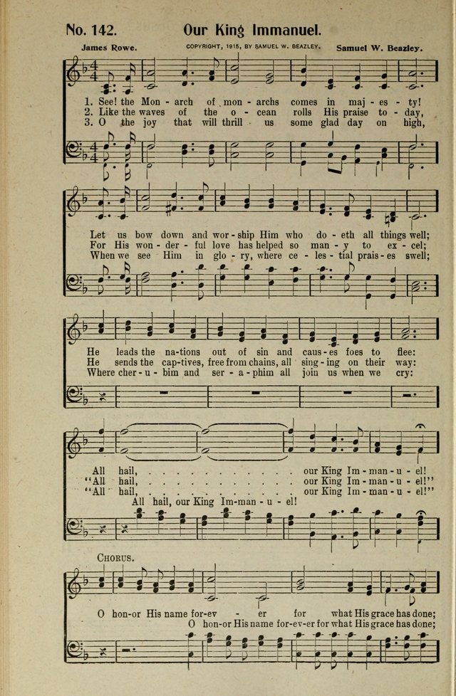 Songs of Grace and Glory: A New and Inspiring Selection of Sacred Songs for Evangelical Use and General Worship page 145