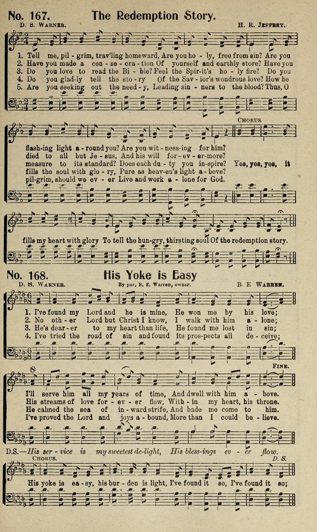 Songs of Grace and Glory: A New and Inspiring Selection of Sacred Songs for Evangelical Use and General Worship page 170