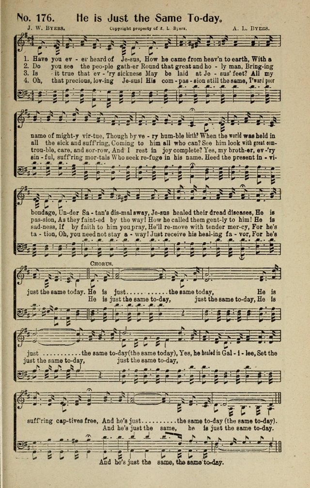 Songs of Grace and Glory: A New and Inspiring Selection of Sacred Songs for Evangelical Use and General Worship page 176