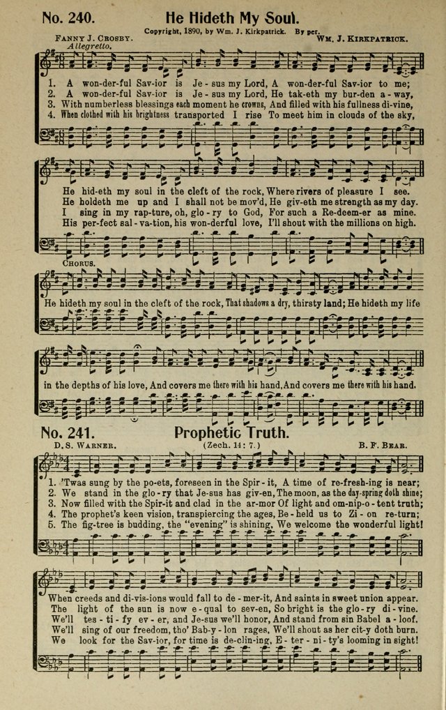 Songs of Grace and Glory: A New and Inspiring Selection of Sacred Songs for Evangelical Use and General Worship page 213
