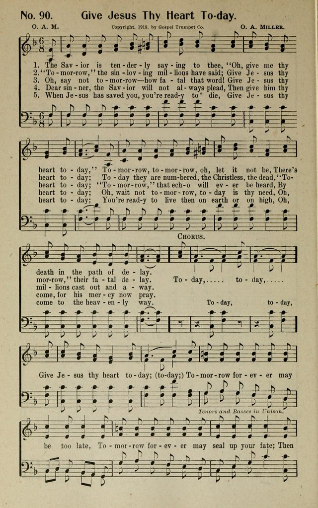 Songs of Grace and Glory: A New and Inspiring Selection of Sacred Songs for Evangelical Use and General Worship page 93