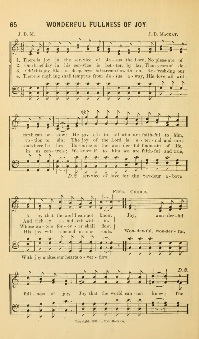 Songs of Grace and Truth: for use in religious meetings page 64