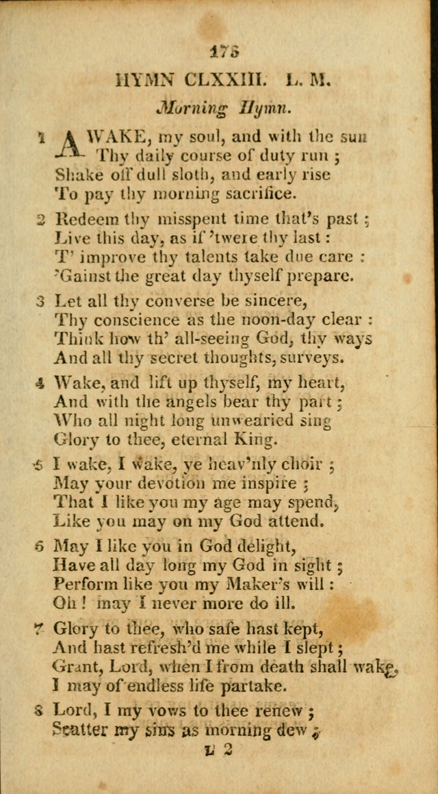 A Selection of Hymns for the use of social religious meetings, and for private devotions 2d ed. page 122