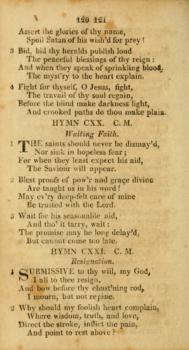 A Selection of Hymns for the use of social religious meetings, and for private devotions 2d ed. page 85