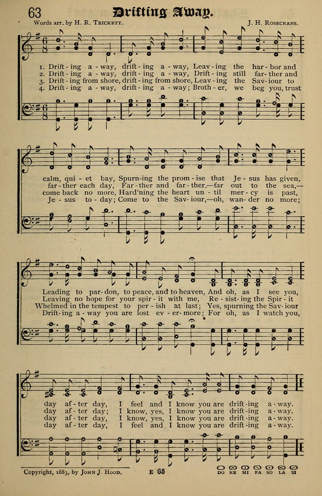 Songs of the New Life: with Songs of Redeeming Love Combined: for use in gospel meetings, etc. page 65