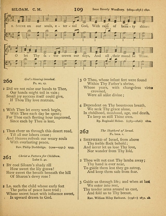 Songs of Praise: a selection of standard hymns and tunes for the Sunday-shcools and social meetings page 110