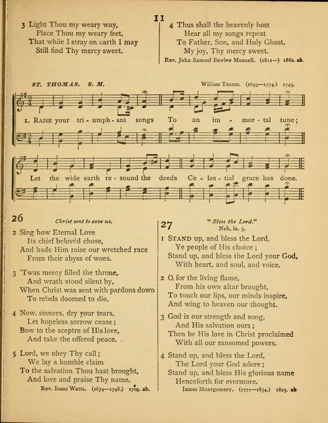 Songs of Praise: a selection of standard hymns and tunes for the Sunday-shcools and social meetings page 12