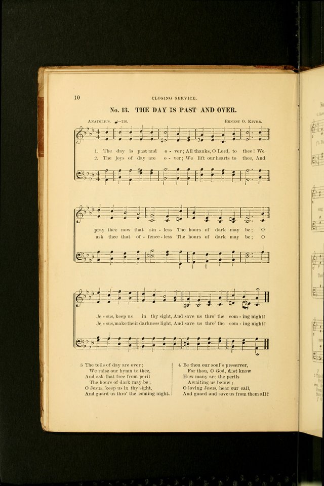 The Spirit of Praise: a collection of music with hymns for use in Sabbath-school services and church meetings page 10