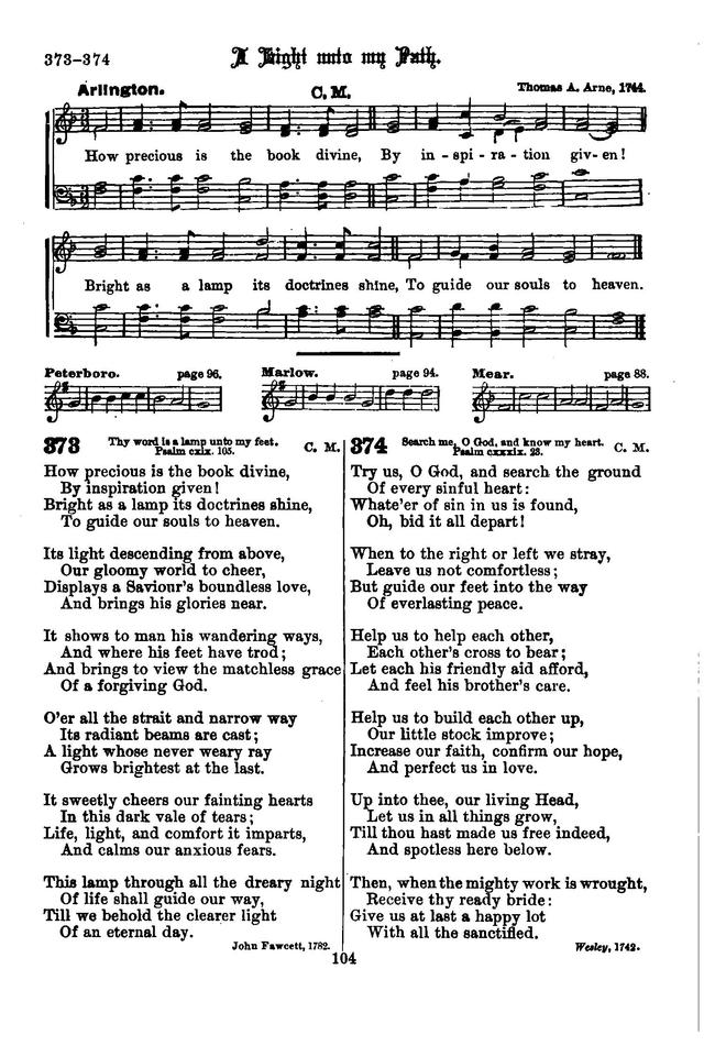 Songs of Pilgrimage: a hymnal for the churches of Christ (2nd ed.) page 104