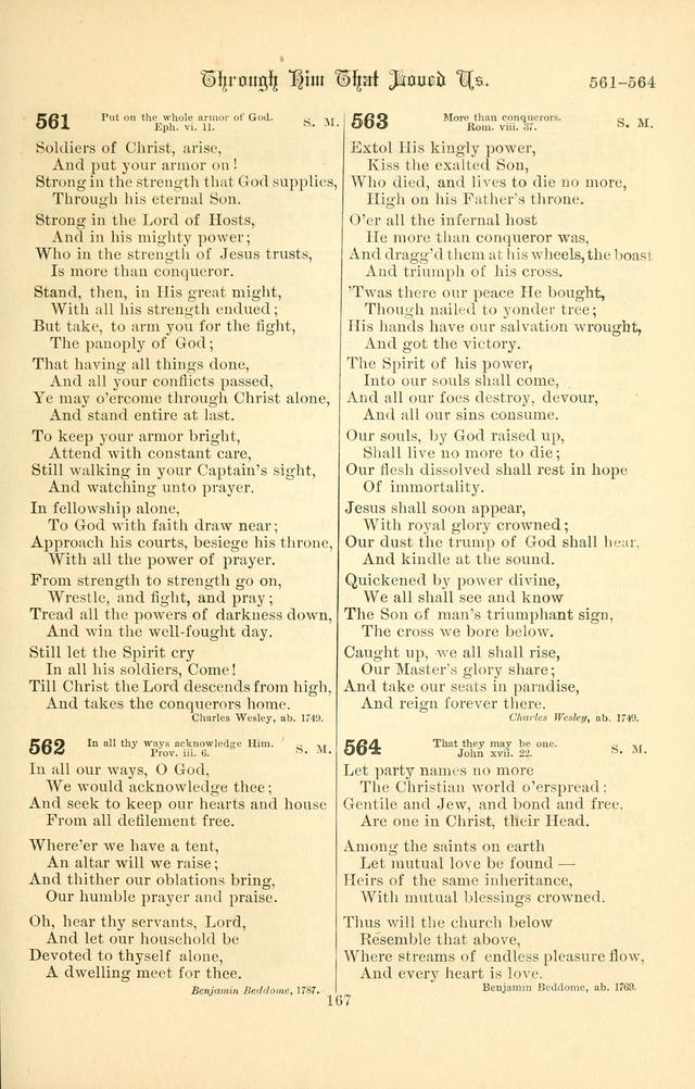 Songs of Pilgrimage: a hymnal for the churches of Christ (2nd ed.) page 167