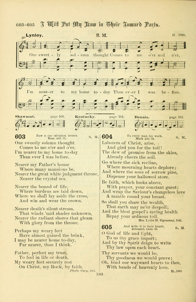 Songs of Pilgrimage: a hymnal for the churches of Christ (2nd ed.) page 180