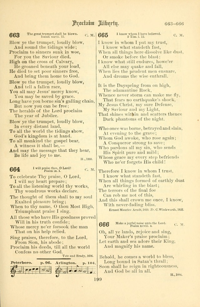 Songs of Pilgrimage: a hymnal for the churches of Christ (2nd ed.) page 199