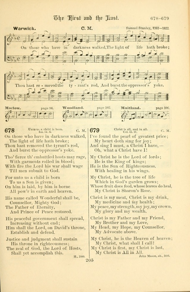 Songs of Pilgrimage: a hymnal for the churches of Christ (2nd ed.) page 205